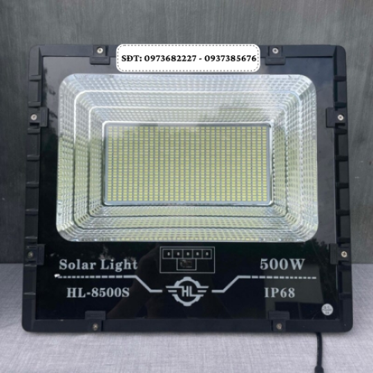Đèn pha năng lượng mặt trời solar light HL-8500S – New 2024