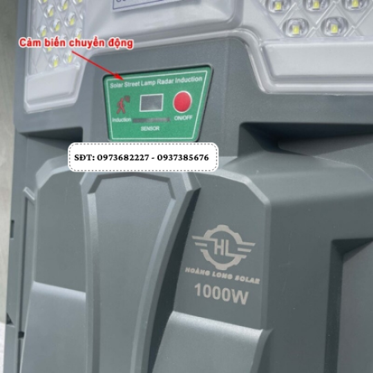 Đèn năng lượng mặt trời 1000w liền thể mắt ngọc mã HLT-1000