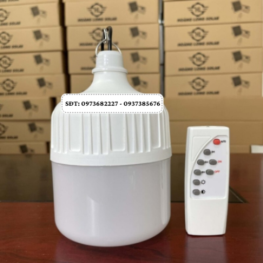 Đèn pha năng lượng mặt trời bóng bup 100W -HLB100 tấm pin mono