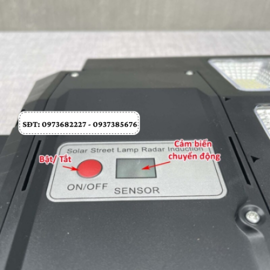 Đèn năng lượng mặt trời liền thể 600w HLT600