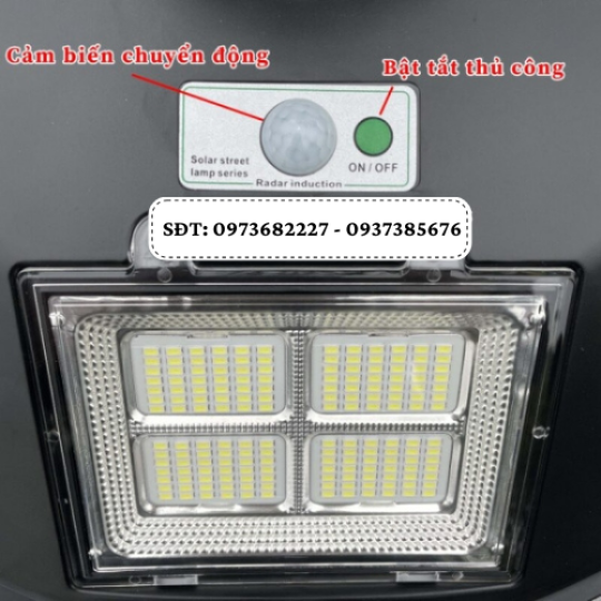 Đèn UFO liền thể năng lượng mặt trời HLU500 500W