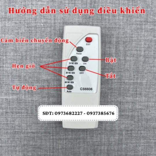 Đèn UFO liền thể năng lượng mặt trời HLU500 500W