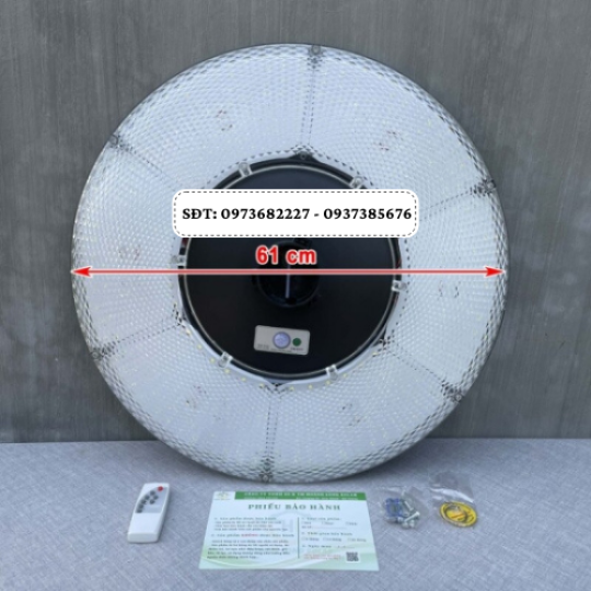 Đèn UFO liền thể năng lượng mặt trời UFO Kim Cương 1000w