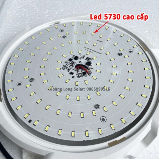 Đèn ốp trần năng lượng mặt trời 200w tấm pin mono | Mã HLO200 – ver 2024