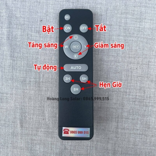 Đèn ốp trần năng lượng mặt trời 600w trắng | Mã HLO600- Led 5054 siêu sáng
