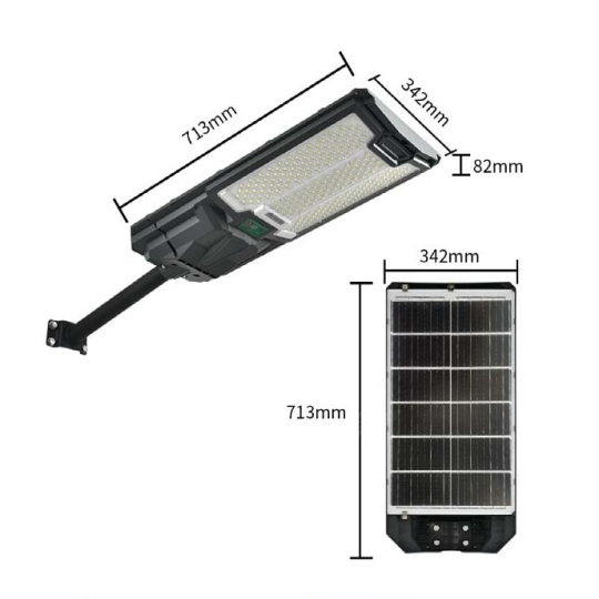Đèn năng lượng mặt trời 1000w liền thể mắt ngọc mã HLT-1000